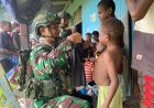 Satgas Yonif 300/Brajawijaya Hangatkan Mumugu Nduga Lewat Kemanusiaan
